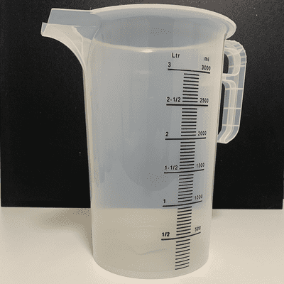 Fish room measuring jug 3L
