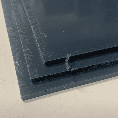 PVC Plastic Sheet sections 4.5mm thick
