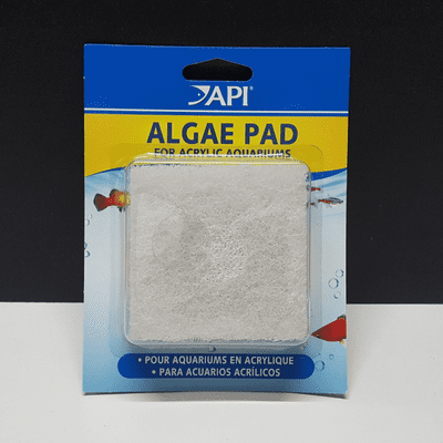 Tank pad cleaner for acrylic tanks