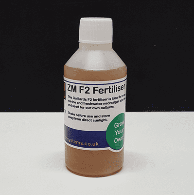 ZM F2 fertiliser for microalgae bulk volume