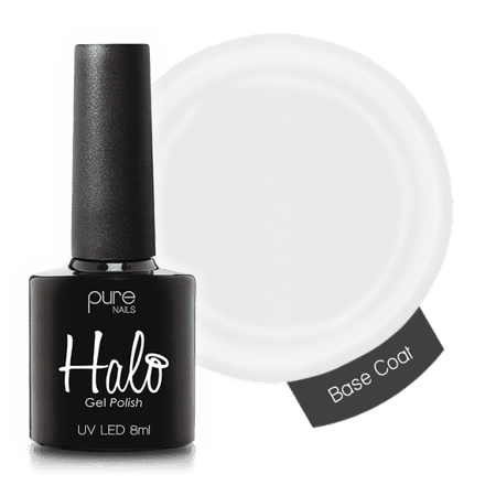 PURE NAILS - HALO GEL POLISH - BASE COAT - 8ML - LATEST COLLECTION