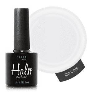 PURE NAILS - HALO GEL POLISH - MATTE TOP COAT - 8ML - LATEST COLLECTION