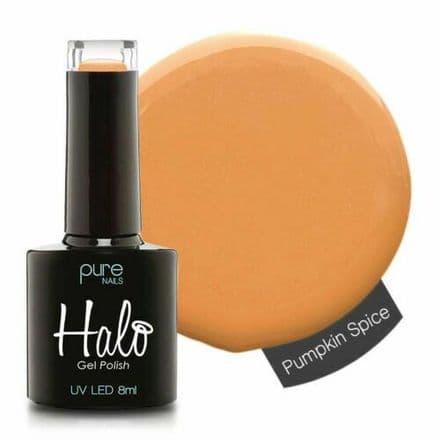 PURE NAILS - HALO GEL POLISH - PUMPKIN SPICE - 8ML - LATEST COLLECTION