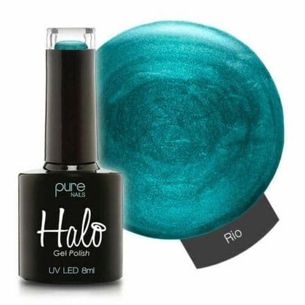 PURE NAILS - HALO GEL POLISH - RIO - 8ML - LATEST COLLECTION