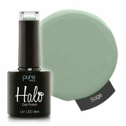 PURE NAILS - HALO GEL POLISH - SAGE - 8ML - LATEST COLLECTION