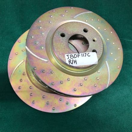 Brake Disc Grooved (Per Pair) Elise S2  | 721