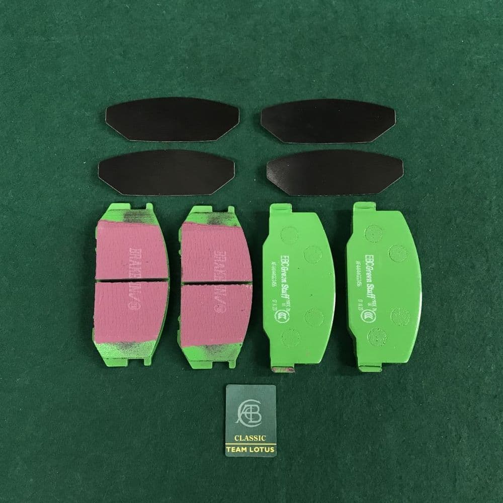 Front Brake Pads Greenstuff Excel 1985 Onwards