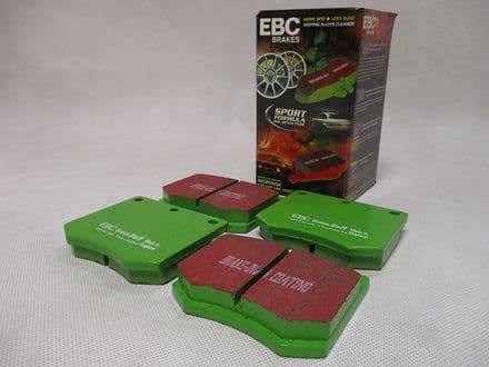 Front Pad Set Greenstuff 1970 on +2 | 654