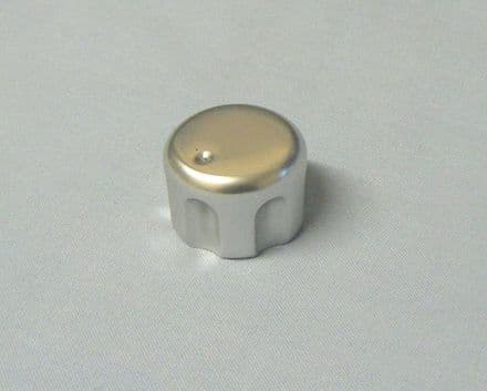 Heater Control Knob Brushed Aluminium | 560