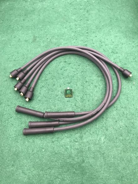 HT Lead Set Silicone 43D 308mm Black | 530