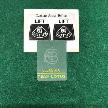 Kangol Seat Belt Decal Pair | 669