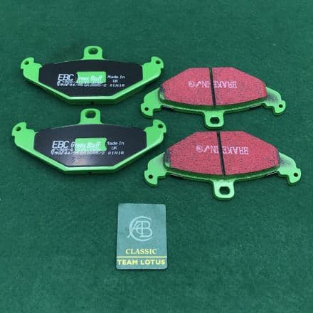 Rear Pad Set Iron Disc Textar | 019