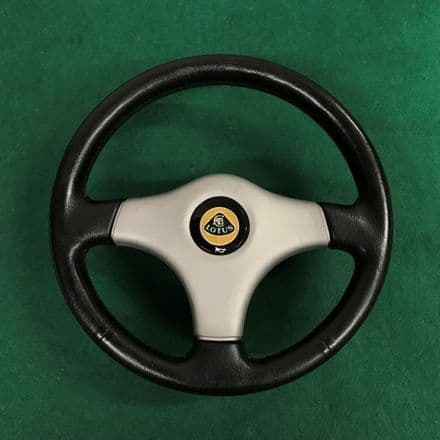 Steering Wheel Assembly, Silver Crash Pad, Elise (Series 2: 2001>), Elise (Series 2: 2004>), Exige (Series 2),  2-Eleven (2007>) - PRE LOVED | 559