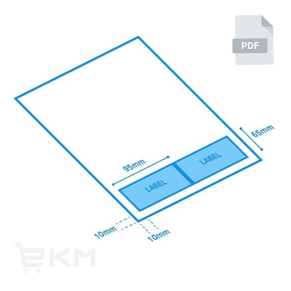 EKM Double Label Packaging Slip