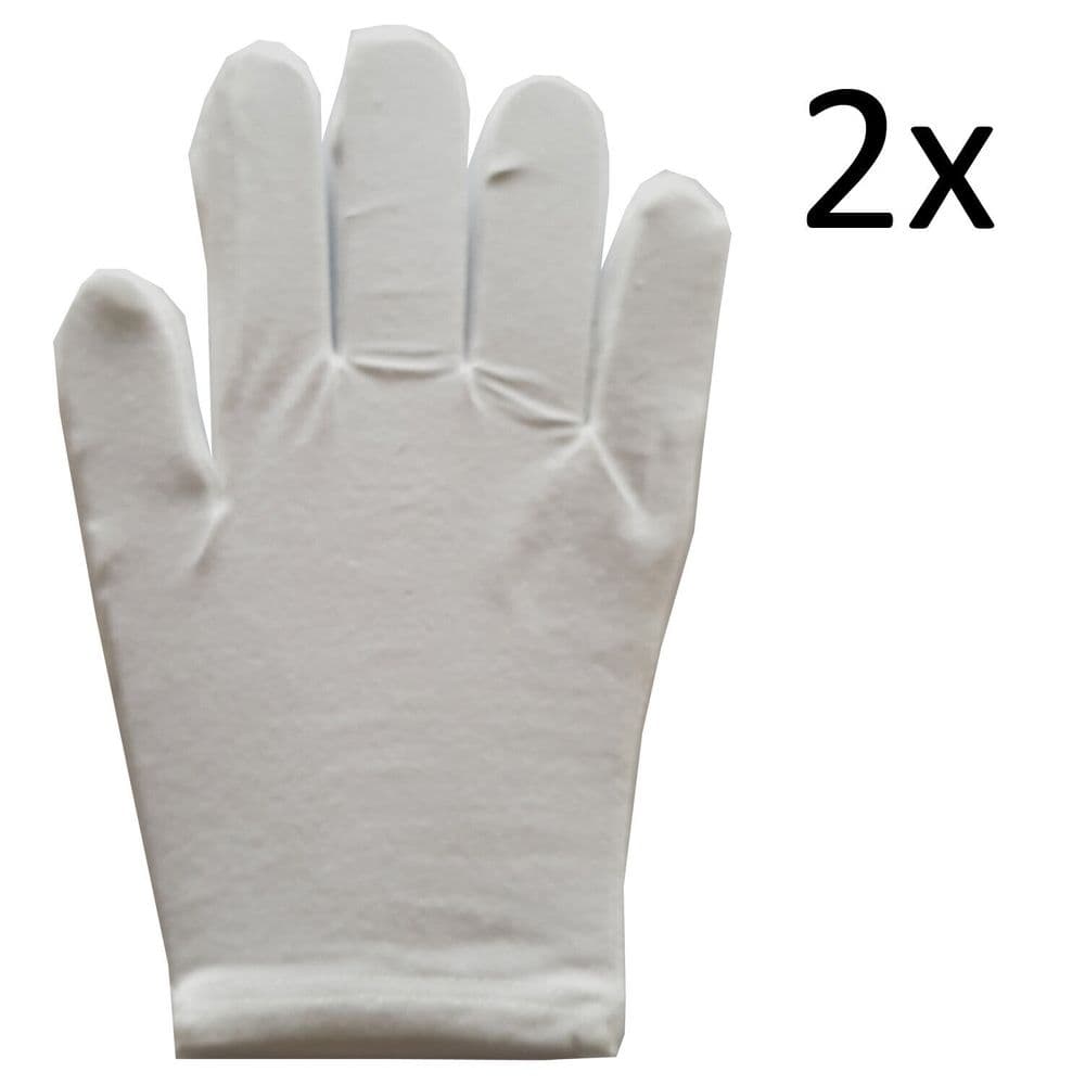 1 pair x MOISTURISING GLOVES hand finger glove dry flaking skin therapy