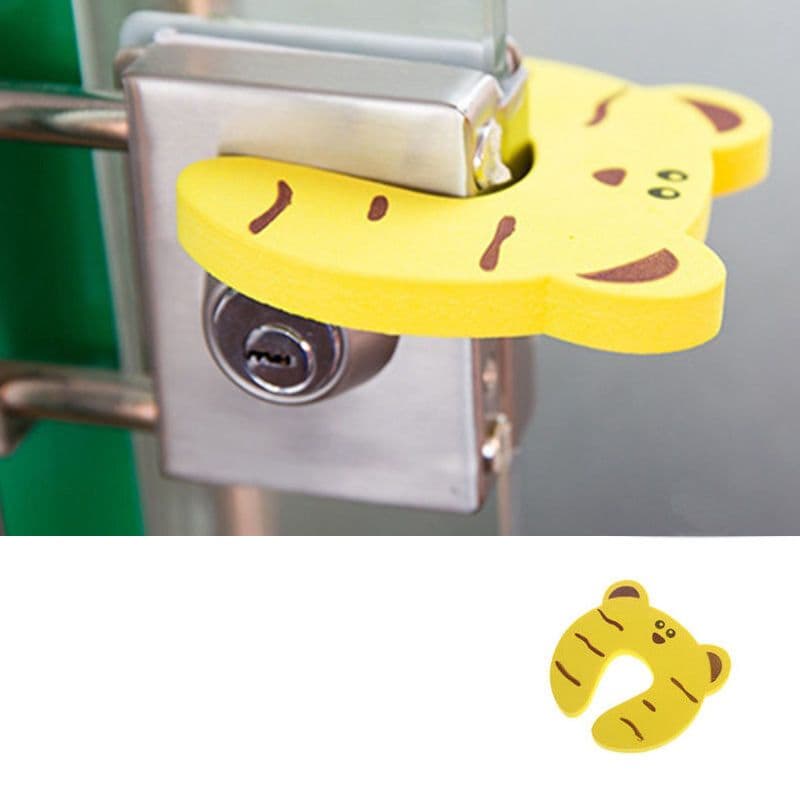 1 to 8 x LION EVA FOAM DOOR STOP CHILD FINGER PROTECTION JAMMING SAFETY GUARD
