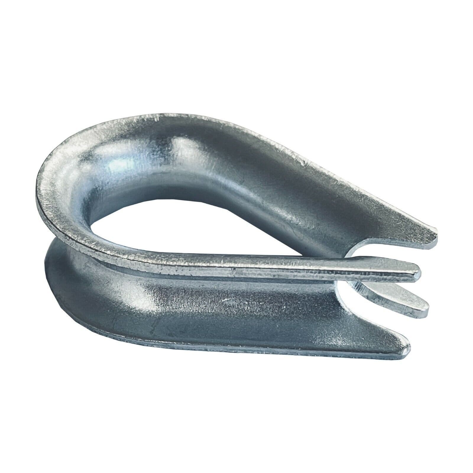 10 x 16mm GALVANISED COMMERCIAL THIMBLES rigging rope sling