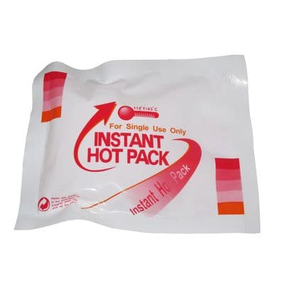 10 x INSTANT HOT PACK POUCHES - first aid muscle aches pain relief camping boat