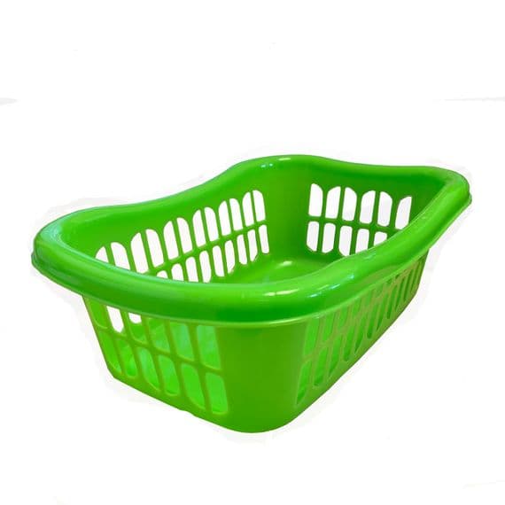 10 x PLASTIC STORAGE BASKETS kitchen school office organisers