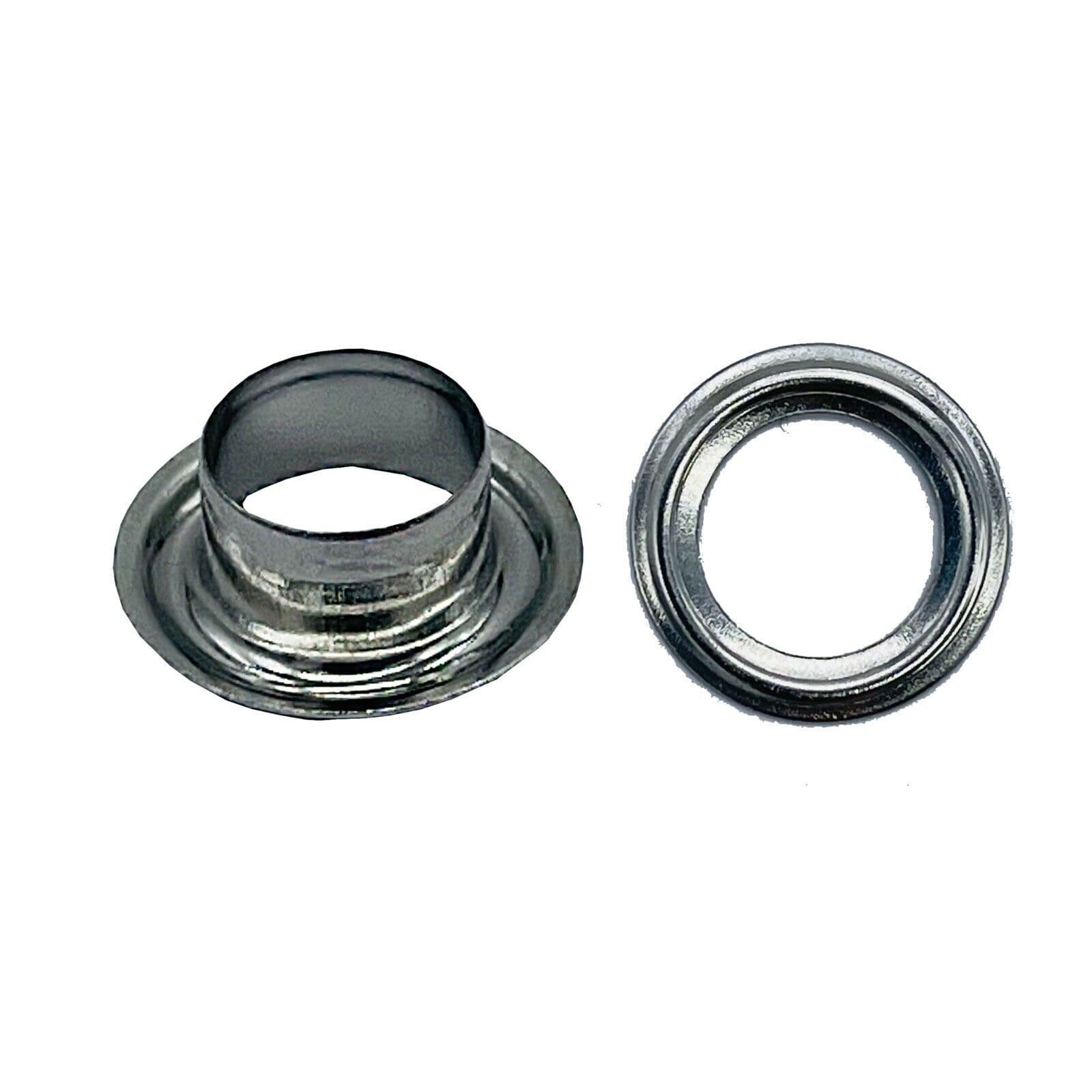 100 pcs 10mm Steel Grommet Eyelet kit with installation tools tarpaulin ...