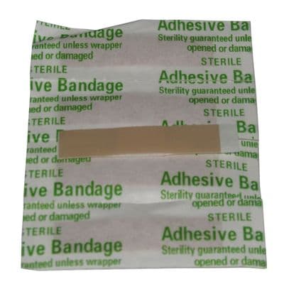 100 x 10mm x 40mm FIRST AID TRAVEL HOME WORK PLASTERS camping caravan boat