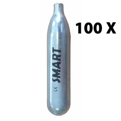 100 x 12g  Co2 'SMART' GAS CAPSULE CARTRIDGES pistol gun air rifle airgun