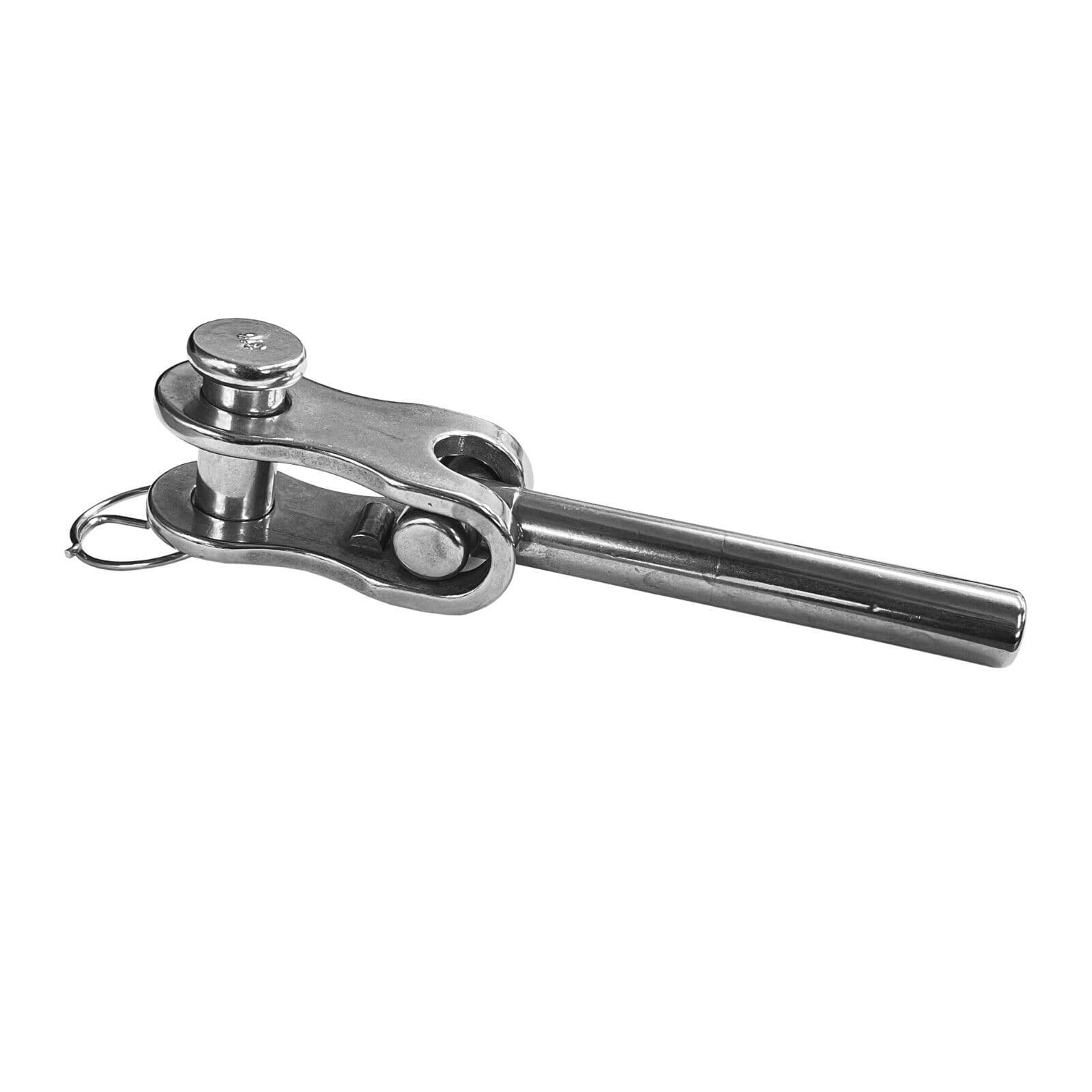 10mm STAINLESS STEEL SWAGE SWIVEL TOGGLE TERMINAL wire rope rigging yacht