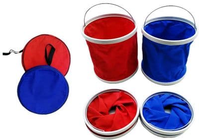 11L Folding Collapsible Portable Camping Fishing Festival Bucket  FREE ZIP BAG