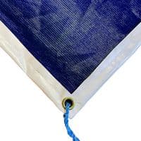 16FT x 12FT PVC Coated Skip Net – Ultra Heavy Duty 250gsm Debris Netting Cover