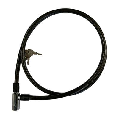 16mm x  2100mm BIKE ROPE CABLE LOCK gate shed door motorcycle padlock generator