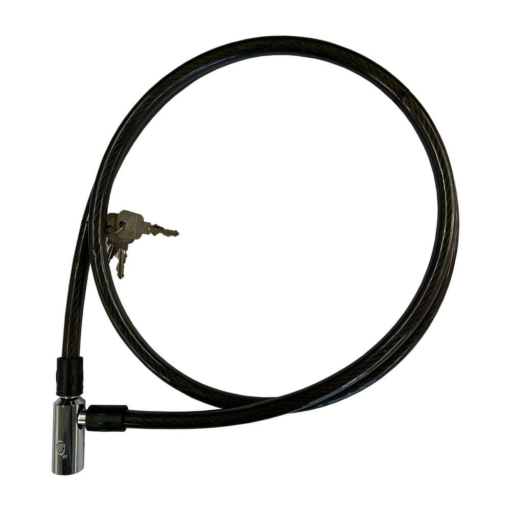 Motor Rope Lock 16mm x 2100mm BIKE ROPE CABLE LOCK gate shed door motorcycle padlock ...