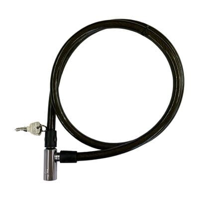 19mm x 1800mm BIKE ROPE CABLE LOCK door gate shed motorcycle padlock bicycle