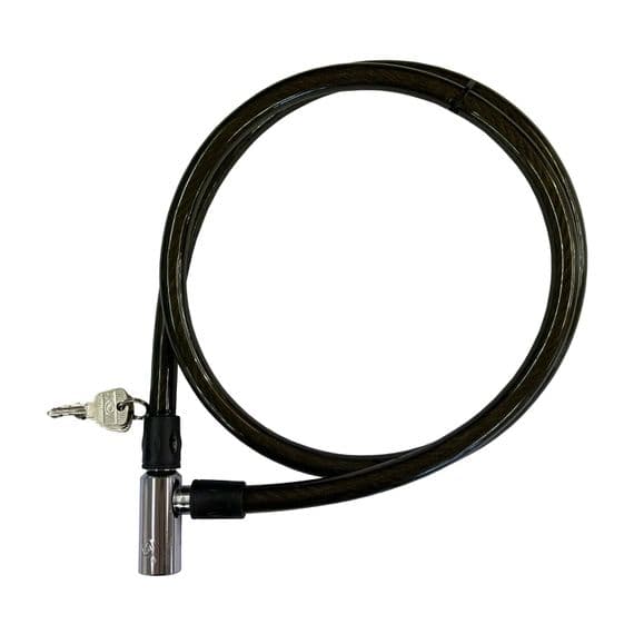 19mm x 1800mm BIKE ROPE CABLE LOCK door gate shed motorcycle padlock bicycle