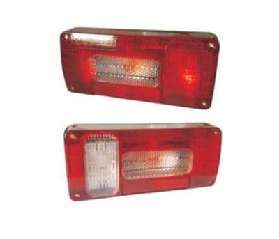 2 (1 pair) x STANDARD REAR TAIL TRAILER LAMPS (TR005) truck lamps caravan