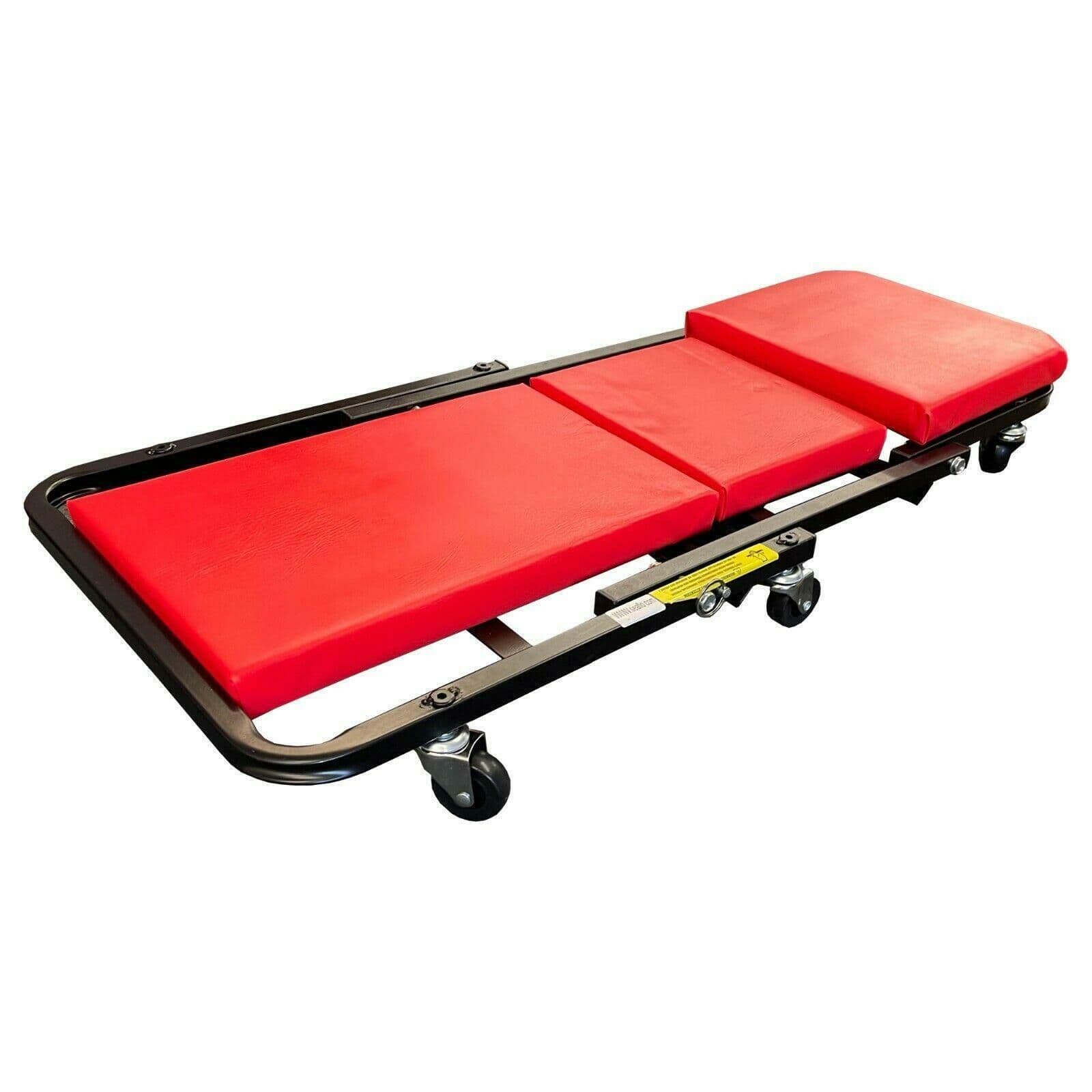 2 in 1 40" MECHANICS CREEPER STOOL SEAT garage trolley TAC4001 car