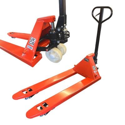 2 Ton Manual Hand Lift Pump Pallet Truck x 2000kg - UKCA + CE certified
