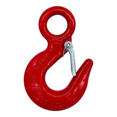 2 Tonne Alloy Steel Lifting Eye Hook + Catch winching recovery off road 4 x 4