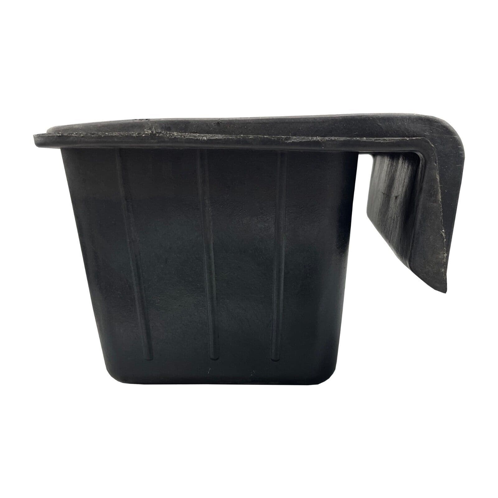 2 x 16 Litre Rubber Hanging Manger Skip Feed Bucket Water Trough horse