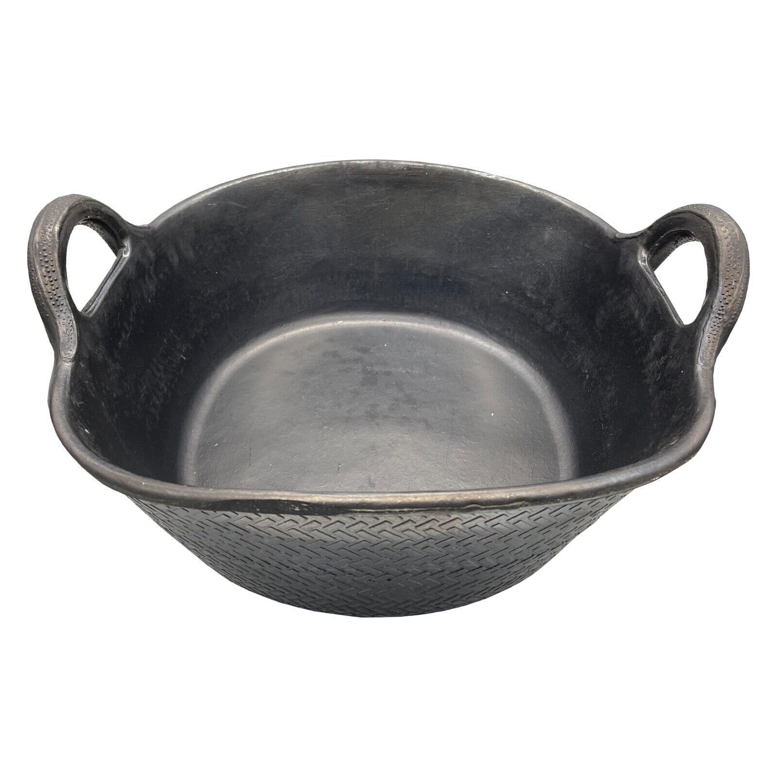 2 x 21 Litre Rubber Skip Feed Bucket Tub Water Trough horse cattle