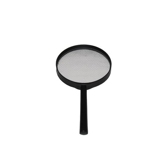 2 x 90mm MAGNIFYING READING GLASS magnifier