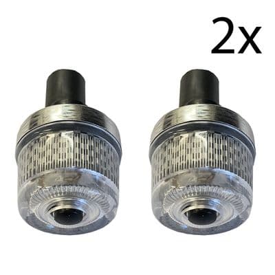 2 x BICYCLE HANDLEBAR LIGHTS bike cycle motorbike side light electric bike