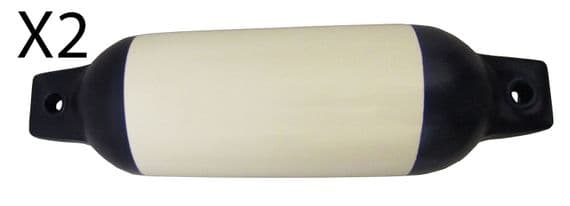 2 x  BOAT FENDERS 'OCEAN BLUE' 20