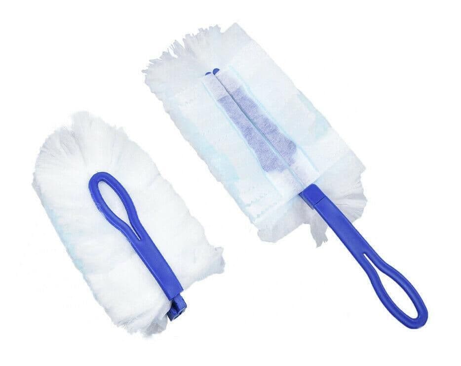 2 x FOLDING MICROFIBRE MULTI DUSTERS multi purpose furniture duster wood