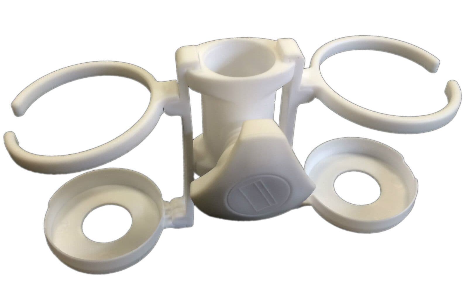 2 x GARDEN PATIO UMBRELLA POLE FOLDING CUP HOLDER beach caravan motorhome