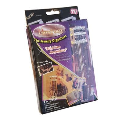 2 x JEWELLERY ORGANISER display holder organisers