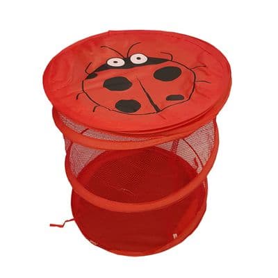 2 x LAUNDRY BASKETS POP UP + LID washing clothes tidy organiser storage folding