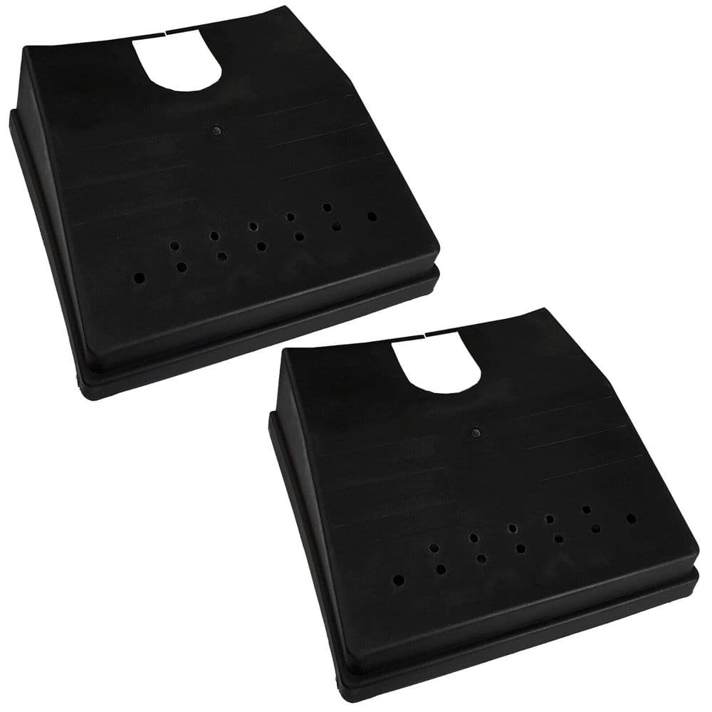 2 x Plastic Drain Cover Grid Pipe Gutter Gulley Leaves Leaf Guard Protector