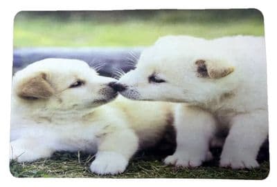 2 x PUPPIES FLOOR DOOR STEP MAT non slip puppy carpet rug