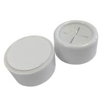 2 x Push in Tea Towel Cloth Holder Hanger Grip Self Adhesive Kitchen Bathroom