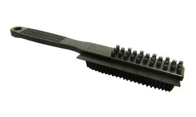 2 x RUBBER HAND BRUSH DOG CAT GROOMING PET HAIR REMOVER  with wiper blade